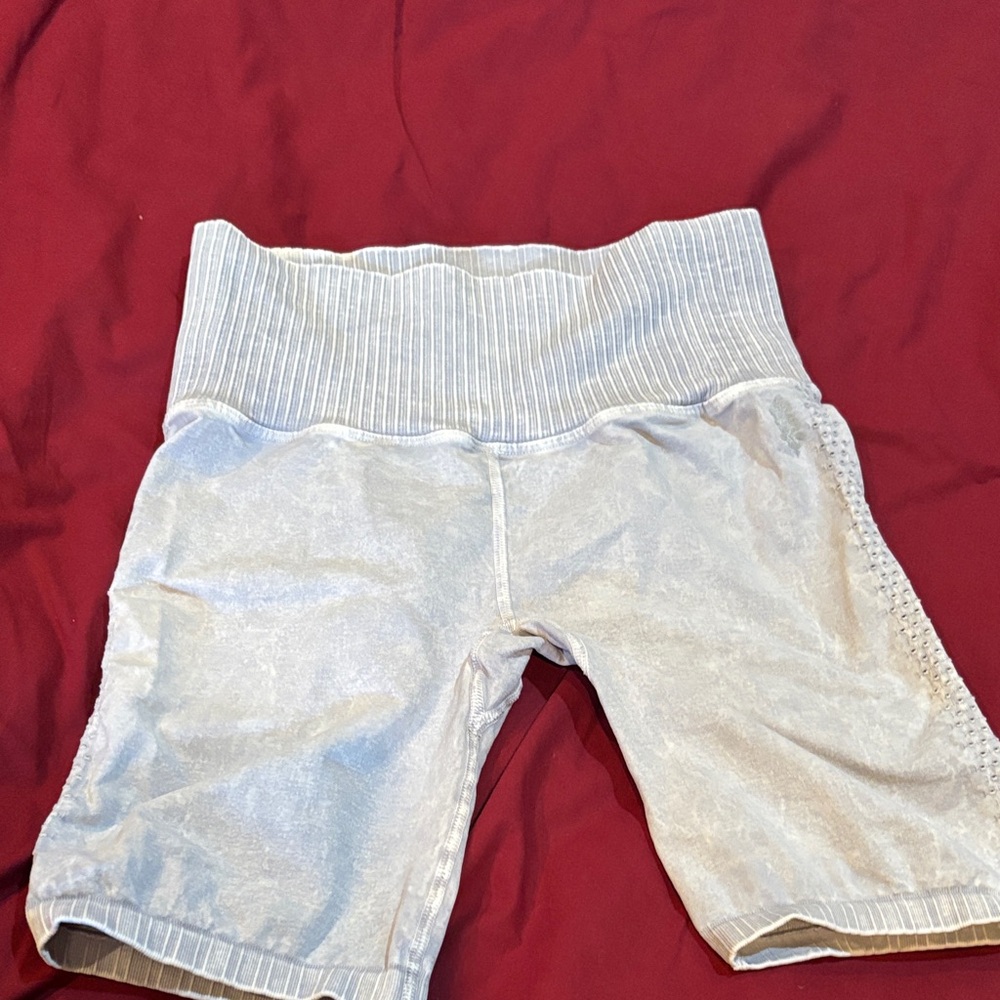 Free People Movement Women's Athletic Shorts in Silver